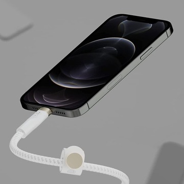 Кабель Belkin Boost Pro Flex USB-C — Lightning, 3 м, в нейлоновой оплетке