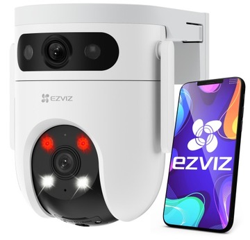 Kamera WiFi obrotowa 2K H9C EZVIZ 2w1 Dual Lens Detekcja Ruchu AI