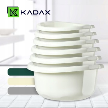 ПЛАСТИКОВАЯ ЧАША 15 Л КРУГЛАЯ ЧАШКА ДЛЯ КРЕМА
