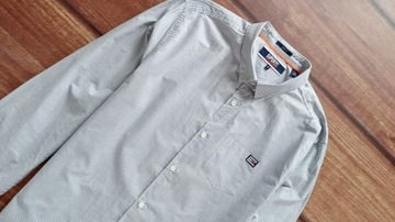 SUPERDRY KOSZULA MĘSKA Slim Fit j. nowa LOGO L