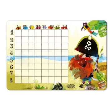 КОРАБЛИ МАГНИТНАЯ ИГРА МОРСКОЙ БОЙ JANOD 5+ ЛЕТ