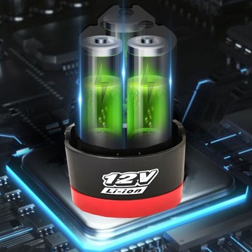 Аккумуляторный ключ с трещоткой 3/8 для авторемонта