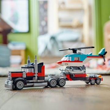 LEGO Creator 31146 Бортовой грузовик и вертолет 3 в 1