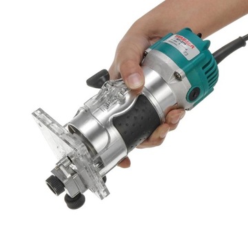 МОЩНЫЙ ФРЕЗЕРНЫЙ СТАНОК ВЕРХНЕГО ШПИНДЕЛЯ ДЛЯ ДЕРЕВА 30000ОБ/МИН 800ВТ + 15 ШТ. ФРЕЗЕРНЫХ РЕЗОВ