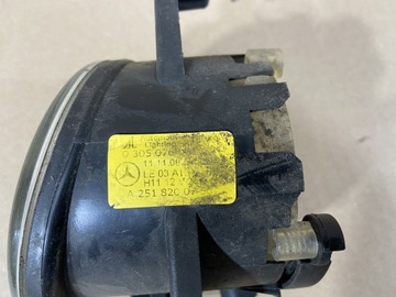 PRAVÝ HALOGEN MLHOVKOVÁ MERCEDES A2518200750