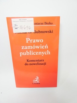 Prawo zamówień publicznych Bubnowski