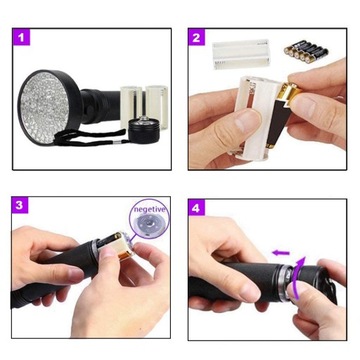 УФ ФОНАРИК 100 LED 395NM ЯНТАРНЫЙ ДЕТЕКТОР KLIMA БАНКНОТА МОЧИ + ОЧКИ