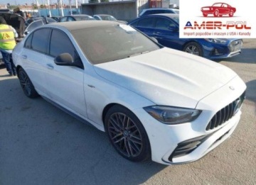 Mercedes Klasa C W206 2024 Mercedes-Benz Klasa C 43 AMG 4Matic 2024 2.0 Benzyna 402KM