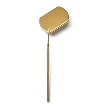 Большое зеркало для наращивания ресниц. ЗОЛОТО