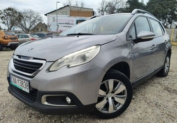 Peugeot 2008 I 2014 Peugeot 2008 Navi Zadbany Zarejestrowany 1.4 Diesel 80KM