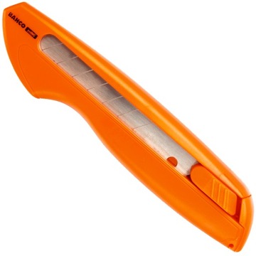 BAHCO KG18-01 NÓŻ Z WYSUWANYM OSTRZEM ŁAMANYM 18 mm