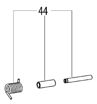 316061420 РЫЧАГ МЕТАБО ПРУЖИННЫЙ КОМПЛЕКС сом 254/305 М