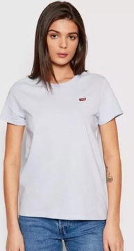 LEVI'S T-SHIRT DAMSKI NIEBIESKI KLASYCZNY XS 1SPI