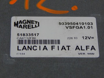 ALFA ROMEO GIULIETTA 51833517 MODUL AUTORÁDIO