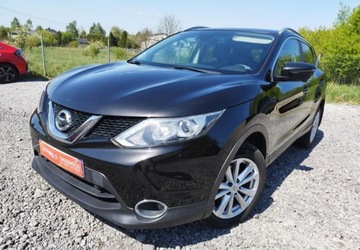 Nissan Qashqai II Crossover 1.6 dCi 130KM 2016 Nissan Qashqai Nissan Qashqai 1.6 dci klima kamery 360 stan bdb gwarancja, zdjęcie 1
