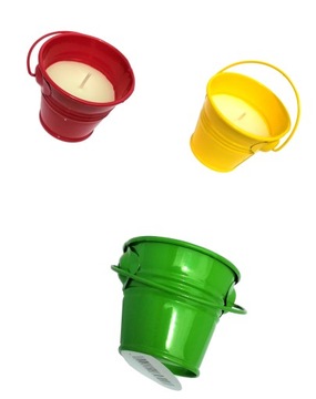 СВЕЧА-ВЕДРО АНТИКОМАРНАЯ ДЕКОРАТИВНАЯ СВЕЧА