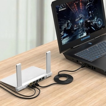 Сетевой кабель LAN ETHERNET RJ45 CAT6A 6A UTP 15 м