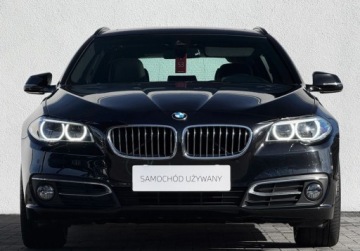 BMW Seria 5 F10-F11 Touring Facelifting 520d 190KM 2015 BMW Seria 5 I wlasciciel Luxury Line Gwarancja Bezwypadkowy FVAT23, zdjęcie 3