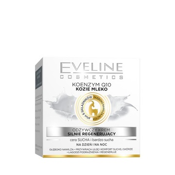 Eveline Cosmetics Koenzym Q10 Krem odżywczy silnie regenerujący kozie mleko