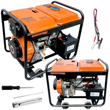 AGREGAT PRĄDOTWÓRCZY 6kW 3 x 230V ON DIESEL 6000W