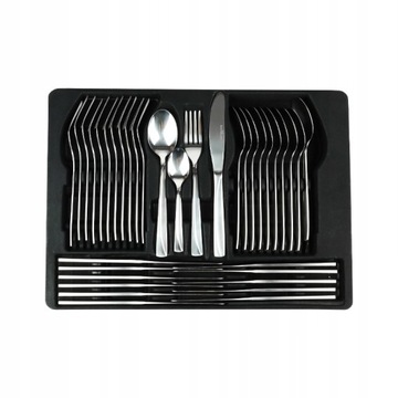 НАБОР СТОЛОВЫХ ПРИБОРОВ 72 предмета ЧЕМОДАН МОНИКА НА 12 ЧЕЛОВЕК СТОЛОВЫЕ ПРИБОРЫ В ЧЕМОДАНЕ