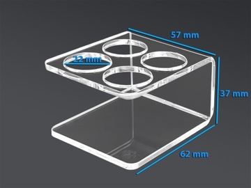 STOJAK PLEXI LIQUIDY AKUMULATORY ePAPIEROS VAPE 4