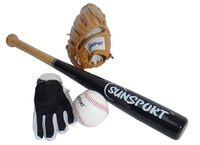 SUNSPORT BASEBALL SET 4 PCS