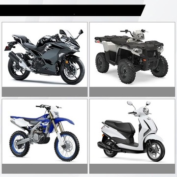 Krótkie sportowe uchwyty + manetki + ciężarki CNC