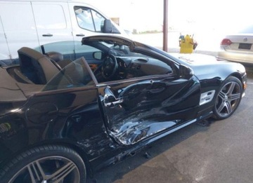 Mercedes SL R230/2 2009 Mercedes-Benz SL 2009, 6.3L, 63 AMG, od ubezpieczalni, zdjęcie 5