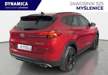 Hyundai Tucson III SUV Facelifting 1.6 T-GDi 177KM 2020 Hyundai Tucson VAT 23 N-line 1.6T-GDI 177KM DCT 2020 r., salon PL, I wlasc, zdjęcie 4