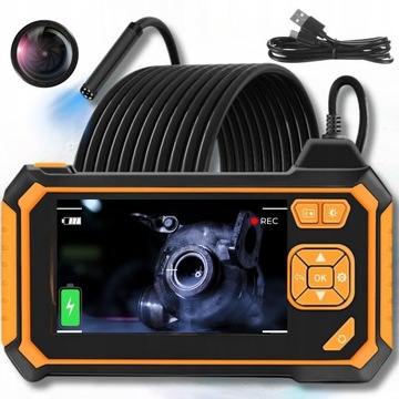 ЭНДОСКОПНАЯ КАМЕРА ДЛЯ ПРОВЕРКИ 5М, КАЧЕСТВО FULL HD, USB-ЭНДОСКОПИЧЕСКАЯ, ВОДОНЕПРОНИЦАЕМАЯ