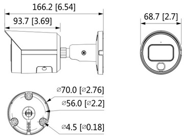 IP-КАМЕРА DAHUA IPC-HFW2239S-SA-LED-0280B-S2
