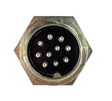 РАЗЪЕМ МИКРОФОНА ДЛЯ 10-КОНТАКТНОГО КАБЕЛЯ GX16-10