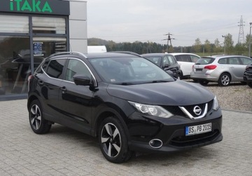 Nissan Qashqai II Crossover 1.2 DIG-T 115KM 2015 Nissan Qashqai 1.2TCE 115KM Kamera 366 Navi Bezwypadkowy Oplacony 1.2