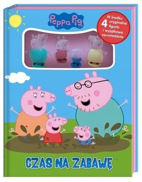 Świnka Peppa 4 Figurki Peppa George Mama Tata