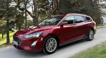 Ford Focus IV Kombi 1.5 EcoBoost 150KM 2019 Ford Focus Ford Focus 1.5 EcoBoost Titanium X 1.5 Benzyna 150KM