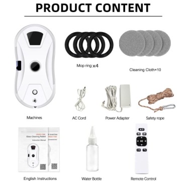 Мойщики окон двусторонние автоматические распылители воды 5600 Па сильное всасывание