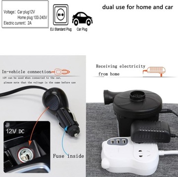 ЭЛЕКТРИЧЕСКИЙ НАСОС ДЛЯ БАССЕЙНА ПУНТУННЫЙ МАТРАС 2в1