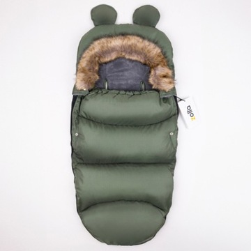 СПАЛЬНЫЙ МЕШОК ДЛЯ РЕБЕНКА ДЛЯ КОЛЯСКИ ЗИМНИЙ ТЕПЛЫЙ МЕХОВОЙ СПАЛЬНЫЙ ГОНДОЛЛА 5в1