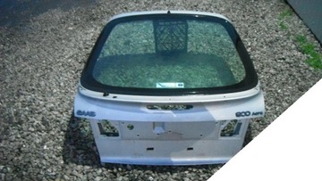 SAAB 900 94-98 VÍKO KUFRU ZADNÍ Z SKLO (OKNO) - HOLÁ