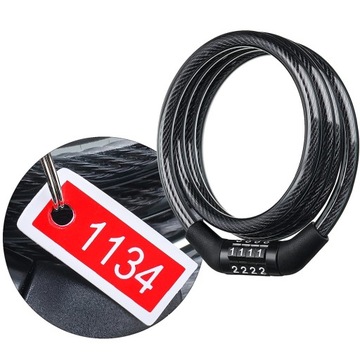 Замок двигателя гребного тренажера, тросовая застежка, код