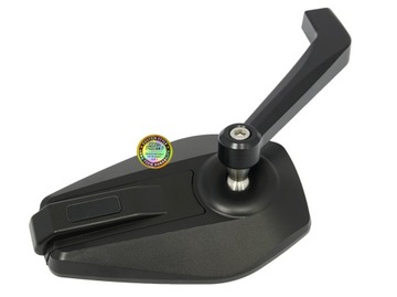 Зеркала мотоцикла с ЧПУ Универсальное черное / мертвое поле / винты M8 M10