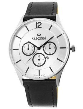 Zegarek Męski G.ROSSI 7028A-3A1 + BOX G.Rossi