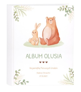 ALBUM dla dziecka 300 zdjęć Roczek Personalizacja