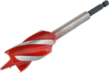 СВЕРЛО ПО ДЕРЕву, 28 ММ, 4 ЛЕЗВИЯ, ШЕСТИГРАННАЯ СТАЛЬ HRC