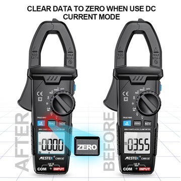 ЦИФРОВЫЕ ИЗМЕРИТЕЛЬНЫЕ ЗАЖИМЫ MESTEK CM86E 600A 6000Z