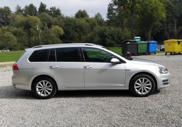 Volkswagen Golf VII Variant 1.6 TDI BlueMotion  110KM 2015 Volkswagen Golf 1,6 Tdi Navi Alufelgi Klimatronik Po oplatach z Niemi, zdjęcie 3