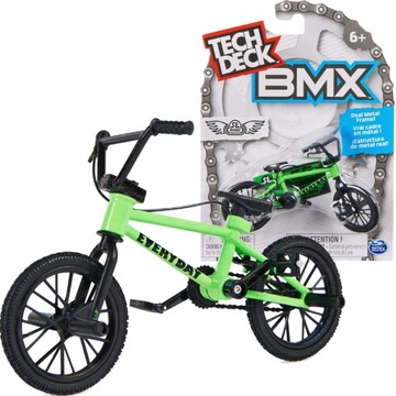 FINGERBIKE ROWER BMX EVERYDAY SE BIKES MINI ZIELONY + NAKLEJKI TECH DECK