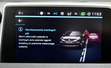 Peugeot 5008 II Crossover 2.0 BlueHDI 150KM 2019 Peugeot 5008 totalny full SKORA Alusy LED Navi. BLIS linne assist Grzane f, zdjęcie 34