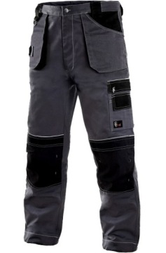 SPODNIE ROBOCZE CXS ORION TEODOR SZARE CIEMNE r 64